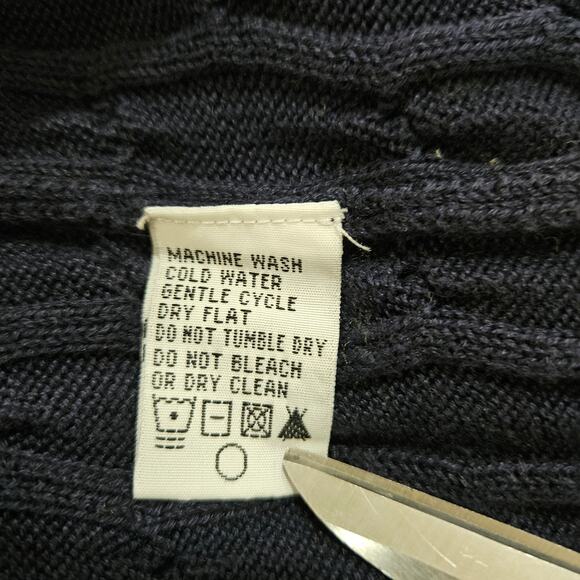 Bobby Jones Collection Masters‎ Men's L 100% Cotton V-Neck Sweater Vest - Picture 5 of 6